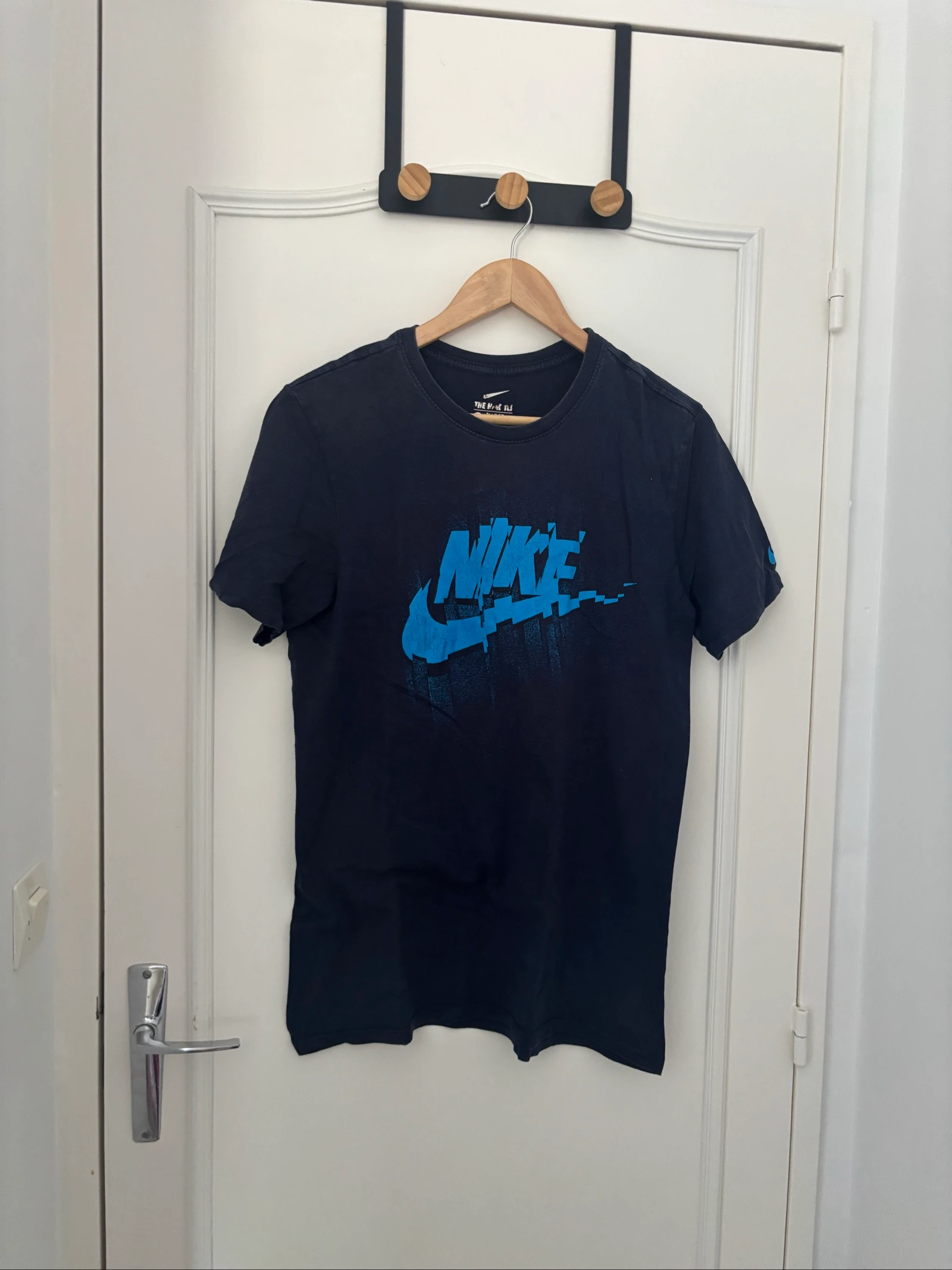 162/ T-shirt marine Nike bleu - Nike - Taille M